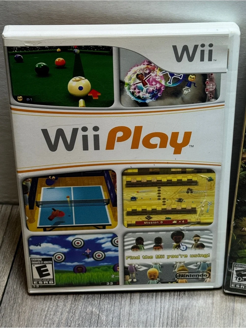 Lot of 2 Wii Nintendo Games Wii PLAY, Lego Indiana Jones The Original Adventure